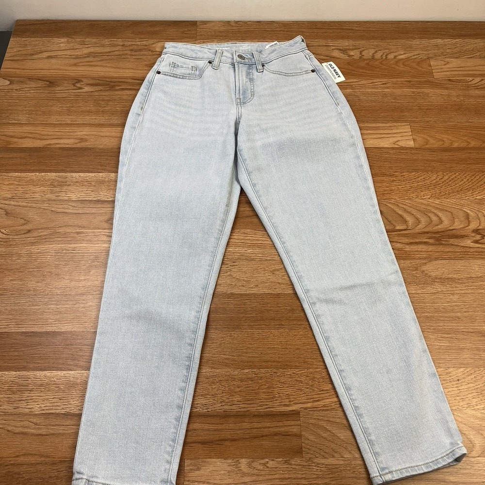 Old Navy High-Rise Curvy O.G. Straight Jeans Women's Size 2 NEW